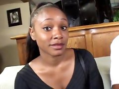 Lovely Black Girl Taken Home For A Pounding