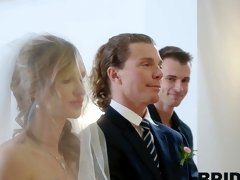 Wedding guests are shocked with a XXX video of the gorgeous bride