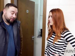 Man Meets Sweet Ginger At Mall And Fucks Her For Cash