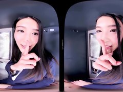 Inside the Locker in the Ladies' Dressing Room with Suzu Honjo Part 2 - Japanese Office Sex