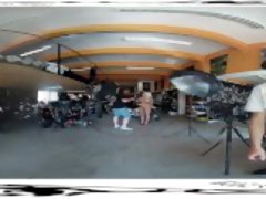 Backstage Jarushka Ross - BikesandBabes.TV Sexy VR clip - 3DVR360 Up/Down