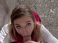 Outside fuck in the fpark is memorable adventure for Rhiannon Ryder
