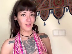 Joi Spanish Girl Gives You Instructions While She Spits On Her Tits Talking Dirty To You