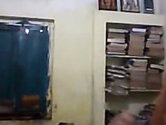 Chubby Indian girlfriend tapes herself masturbating on the couch