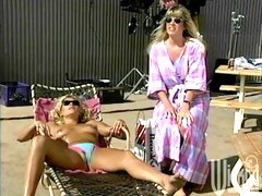 Lesbian sex in outdoors between Debi Diamond and Stacy Nichols