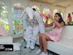 Cute Easter Photo Turns Into A Perv Fuck Session