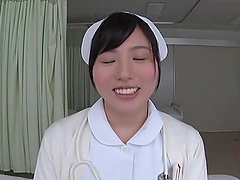 Japanese nurse drops her panties to ride her very lucky patient