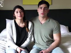 Diego Cruz fucked Vanessa Ortiz in front of a hidden camera and made her scream from pleasure