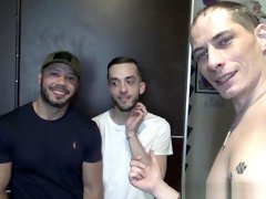 The sexy French boy Calvin fucked the raw XXL cock of Fernando - BarebackBarcelona