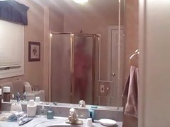 wife in the shower