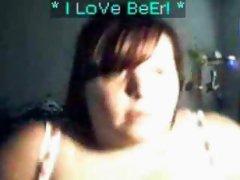 webcam girl with HUGE boobs
